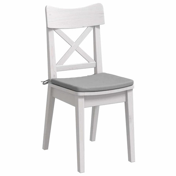 Sitzkissen 4er Set Wolkengrau 40x40 cm