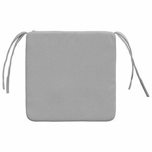 Sitzkissen 4er Set Wolkengrau 40x40 cm