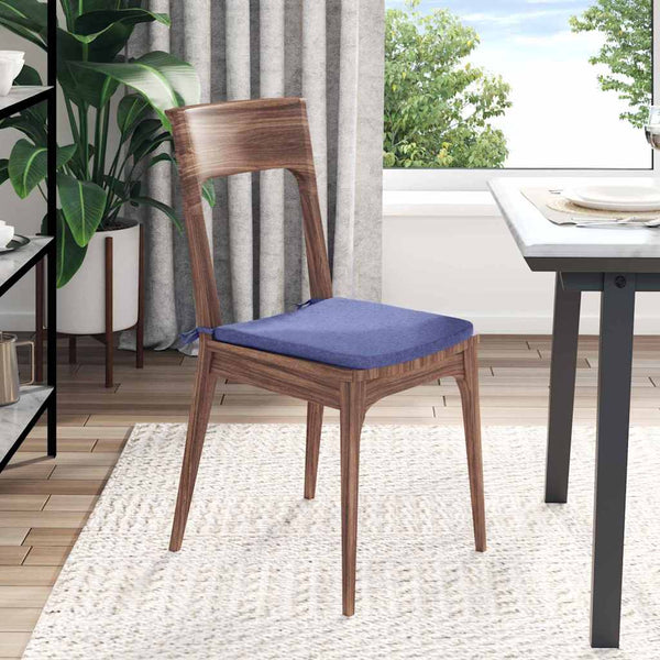 Jeans blaue Sitzkissen, 4er-Set