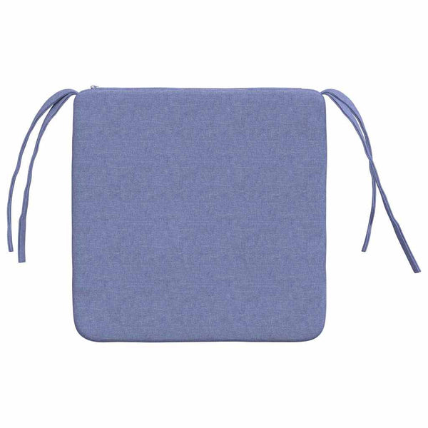 Jeans blaue Sitzkissen, 4er-Set