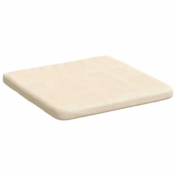 Sitzkissen 4er Set Creme Cord 40x40 cm