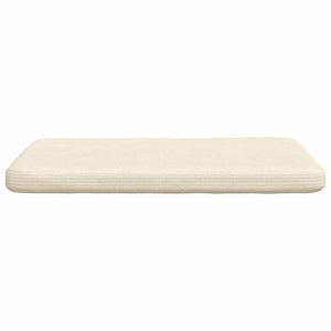Sitzkissen 4er Set Creme Cord 40x40 cm