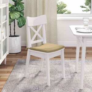 Sitzkissen 4er Set Grau-Grün Cord