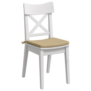 Sitzkissen 4er Set Grau-Grün Cord