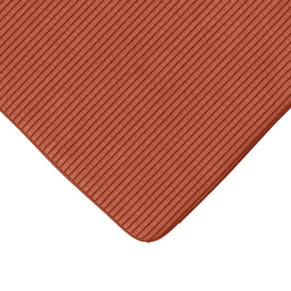 Sitzkissen 4er Set Rot-Orange Cord