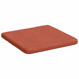 Sitzkissen 4er Set Rot-Orange Cord