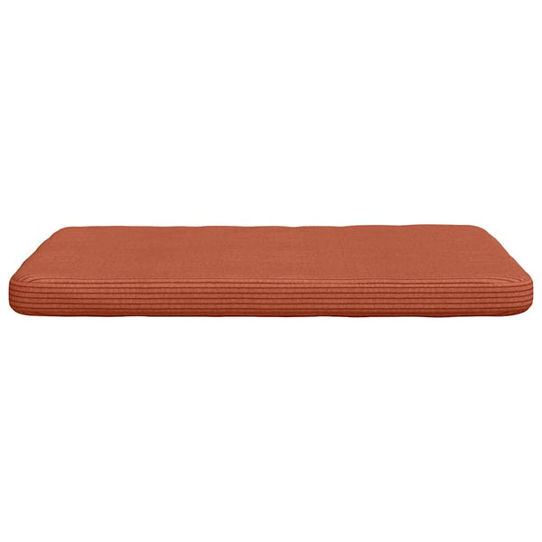 Sitzkissen 4er Set Rot-Orange Cord