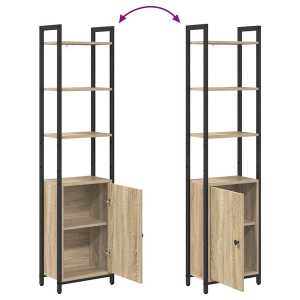 Bücherregal Sonoma Eiche 161 cm