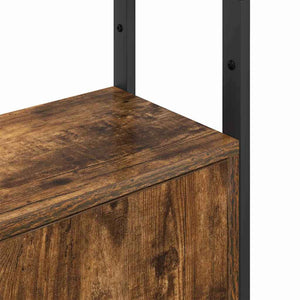 Bücherregal Geräucherte Eiche 161 cm Hoch