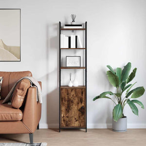 Bücherregal Geräucherte Eiche 161 cm Hoch