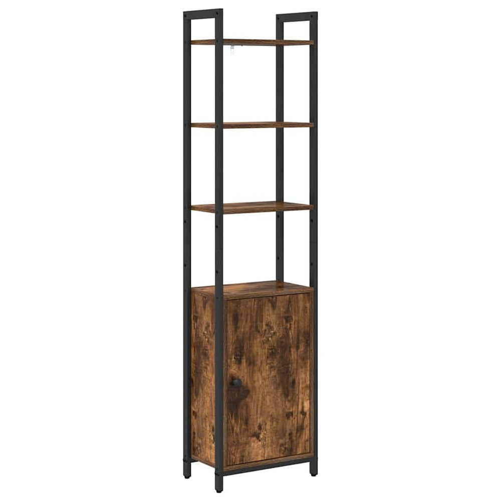 Bücherregal Geräucherte Eiche 161 cm Hoch
