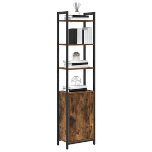 Bücherregal Geräucherte Eiche 161 cm Hoch