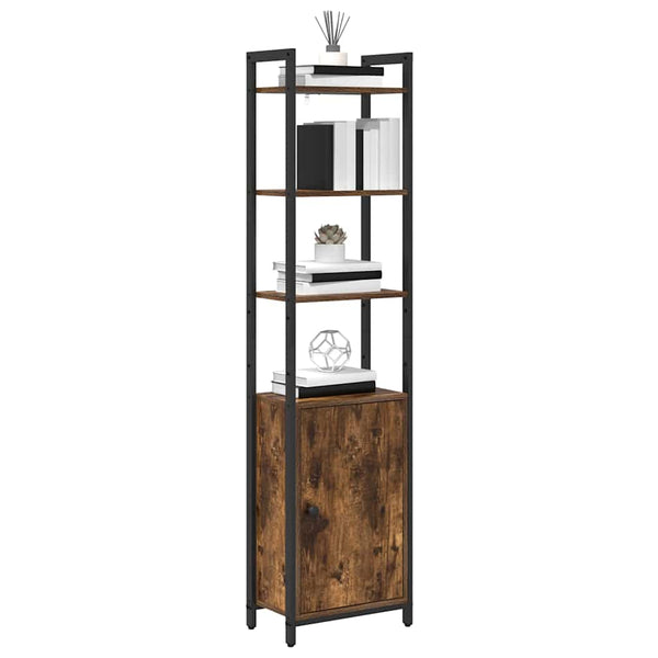 Bücherregal Geräucherte Eiche 161 cm Hoch