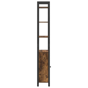 Bücherregal Geräucherte Eiche 161 cm Hoch