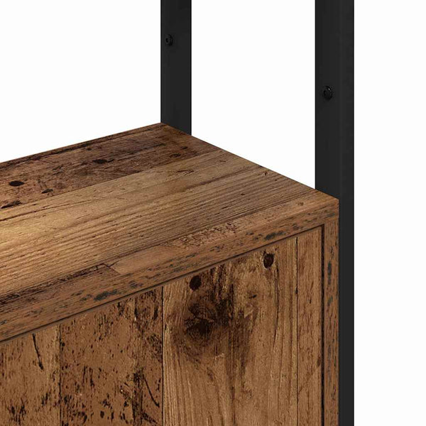 Bücherregal Altholz 161 cm