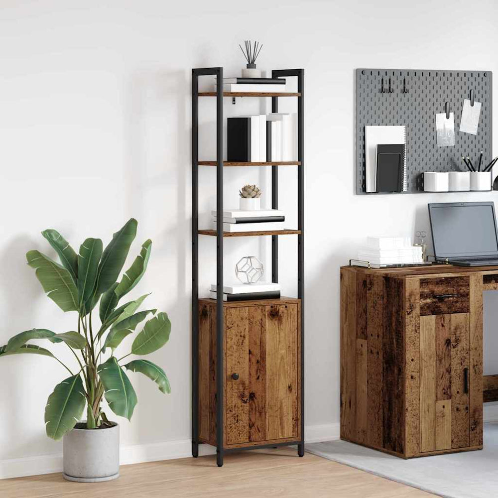 Bücherregal Altholz 161 cm