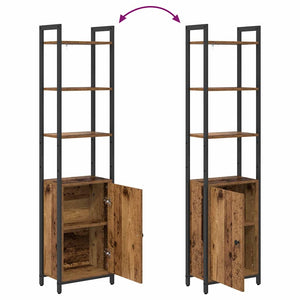 Bücherregal Altholz 161 cm