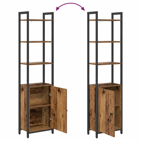 Bücherregal Altholz 161 cm