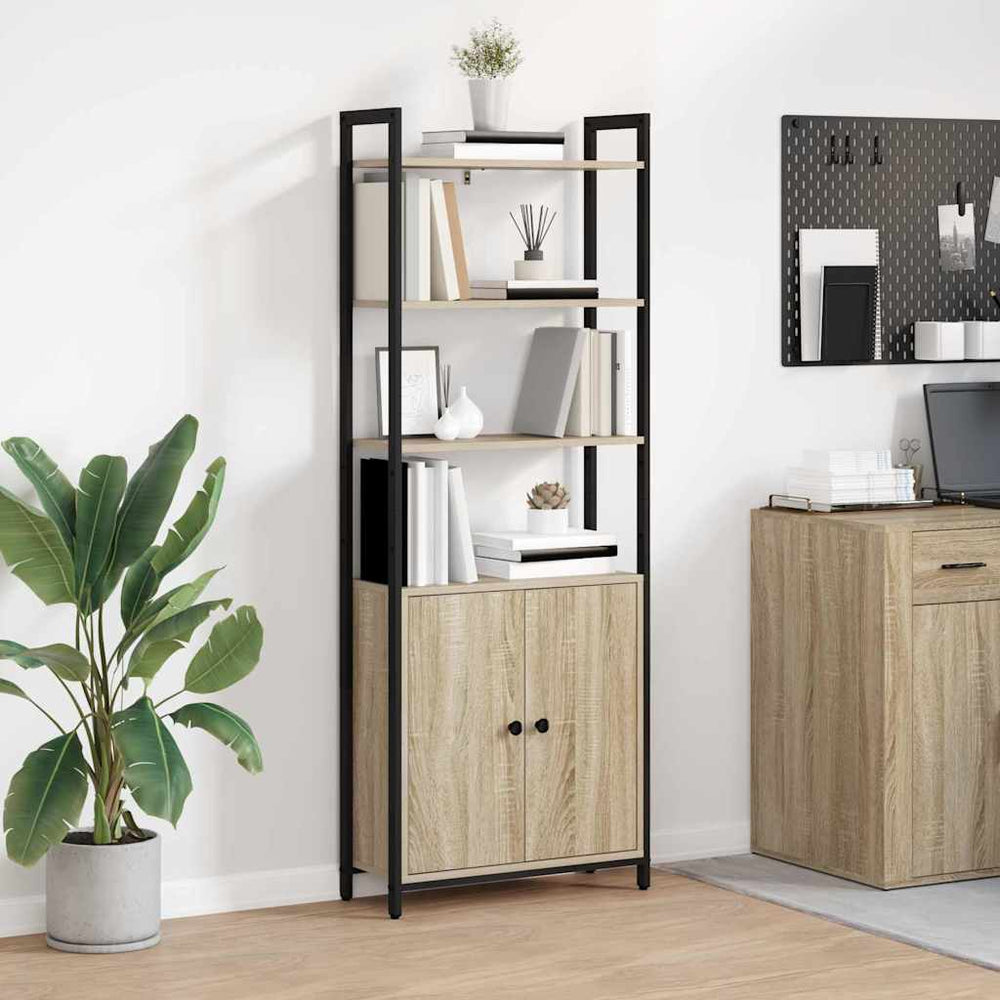 Bücherregal Sonoma Eiche 60x24x161 cm