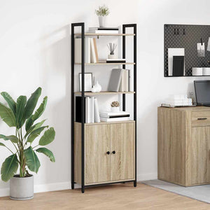 Bücherregal Sonoma Eiche 60x24x161 cm