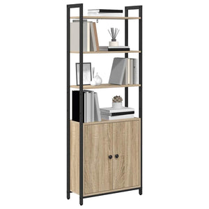 Bücherregal Sonoma Eiche 60x24x161 cm