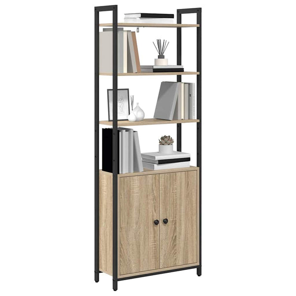 Bücherregal Sonoma Eiche 60x24x161 cm