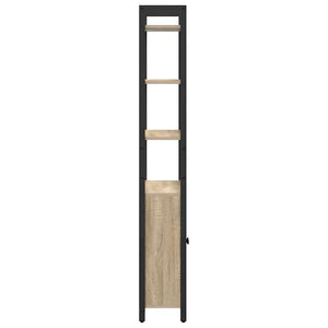 Bücherregal Sonoma Eiche 60x24x161 cm