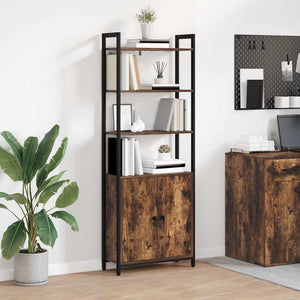 Bücherregal Geräucherte Eiche 60x24x161 cm