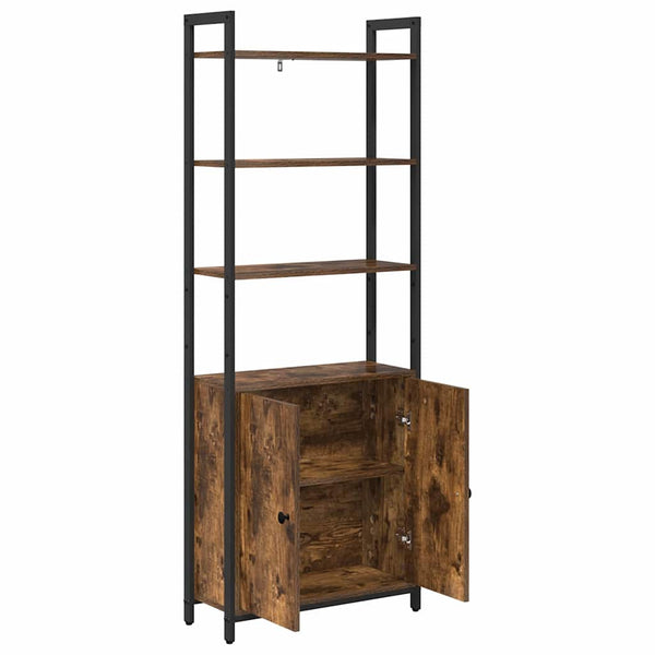 Bücherregal Geräucherte Eiche 60x24x161 cm