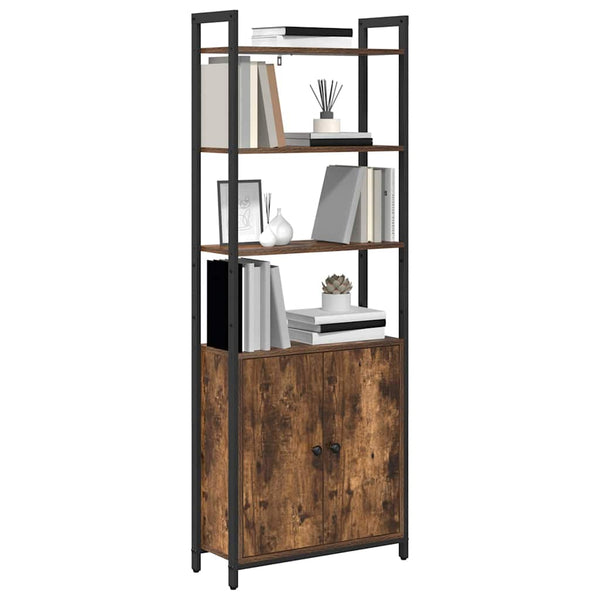 Bücherregal Geräucherte Eiche 60x24x161 cm