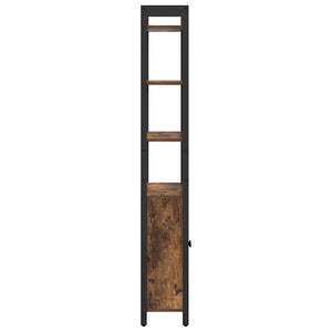 Bücherregal Geräucherte Eiche 60x24x161 cm