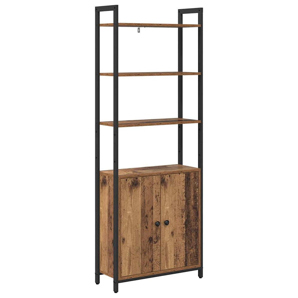 Bücherregal Altholz 60x24x161 cm