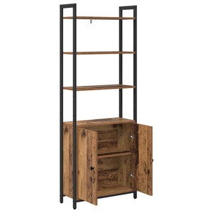 Bücherregal Altholz 60x24x161 cm
