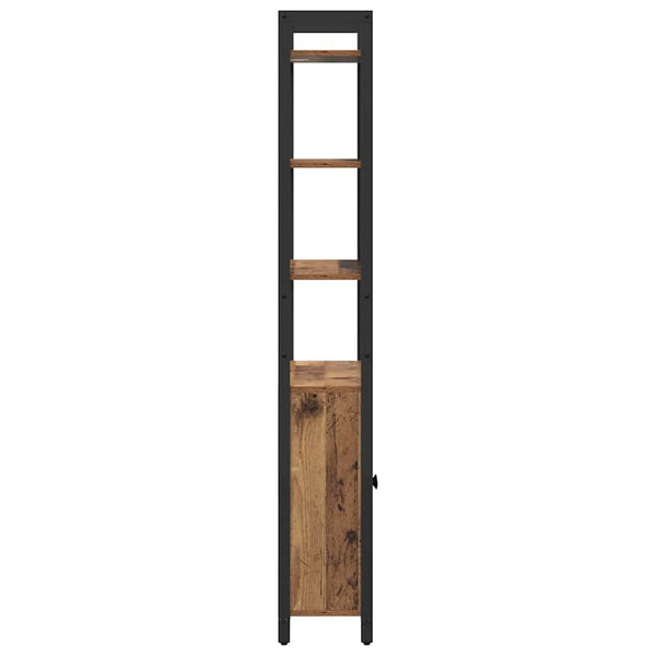 Bücherregal Altholz 60x24x161 cm