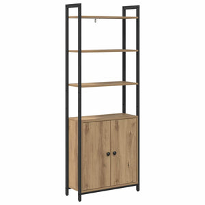 Bücherregal Artisan Eiche 60x24x161 cm