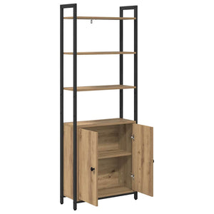 Bücherregal Artisan Eiche 60x24x161 cm