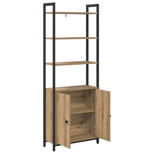 Bücherregal Artisan Eiche 60x24x161 cm