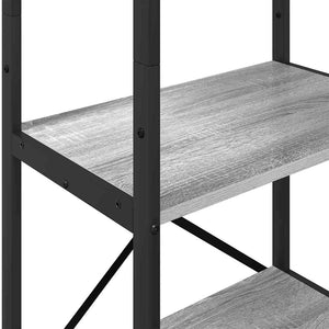 Bücherregal Grau Sonoma 56x34x171cm