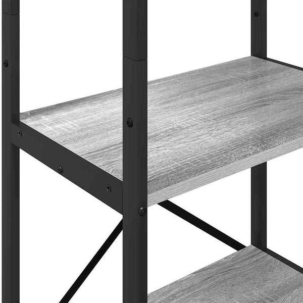 Bücherregal Grau Sonoma 56x34x171cm