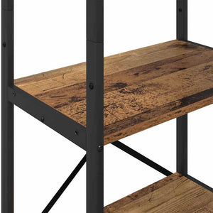 Bücherregal Altholz 56x34x171cm