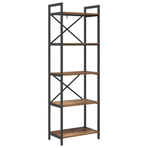 Bücherregal Altholz 56x34x171cm