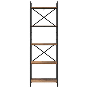 Bücherregal Altholz 56x34x171cm