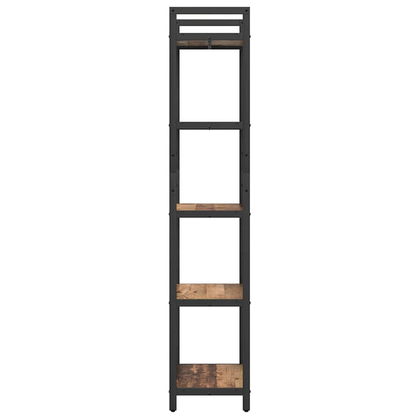 Bücherregal Altholz 56x34x171cm
