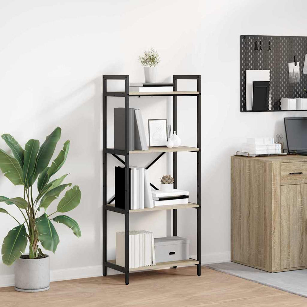 Bücherregal Sonoma Eiche 133,5 cm