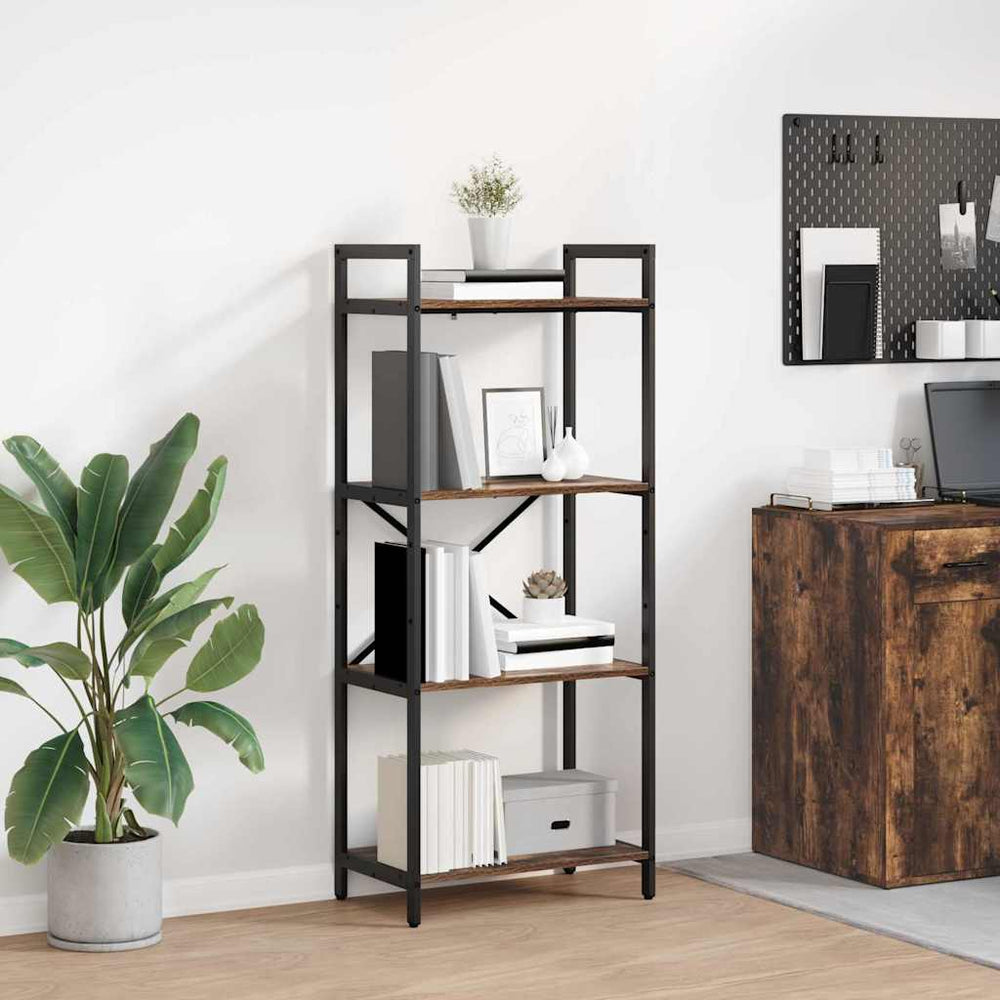 Bücherregal Geräucherte Eiche 133,5 cm