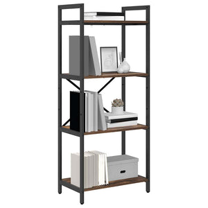Bücherregal Geräucherte Eiche 133,5 cm
