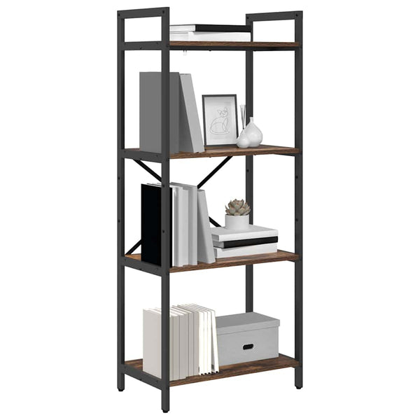 Bücherregal Geräucherte Eiche 133,5 cm