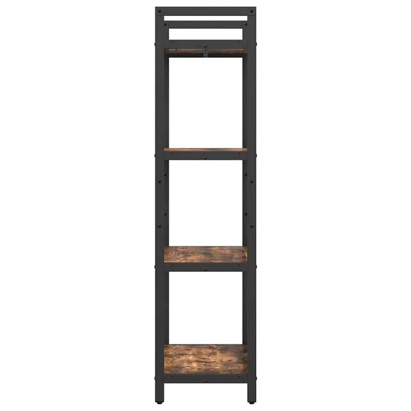 Bücherregal Geräucherte Eiche 133,5 cm