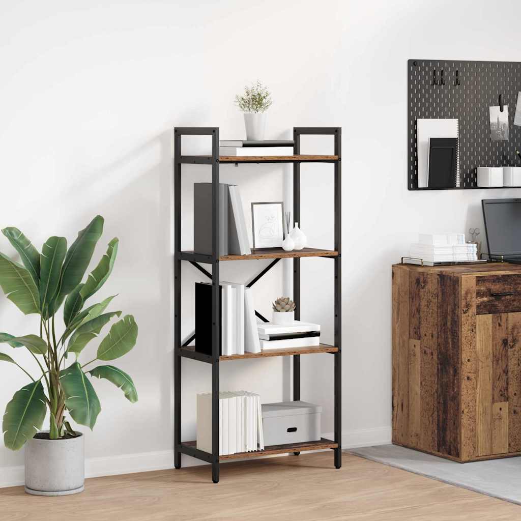 Bücherregal Altholz 133,5 cm