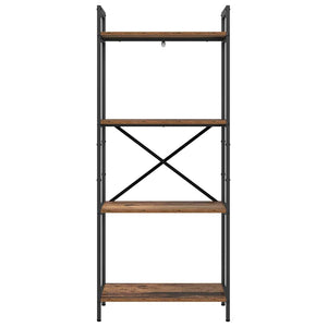 Bücherregal Altholz 133,5 cm